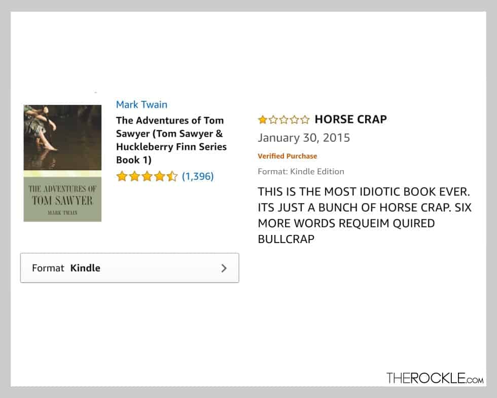 Hilarious One-Star Amazon Reviews For Classic Books | THE ROCKLE