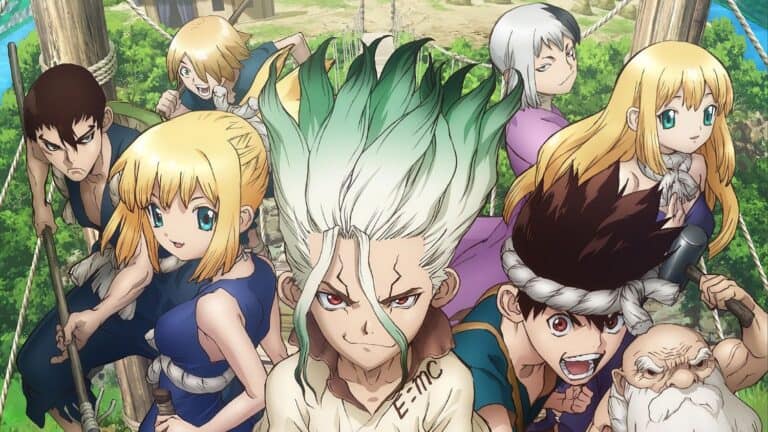 Dr Stone anime poster