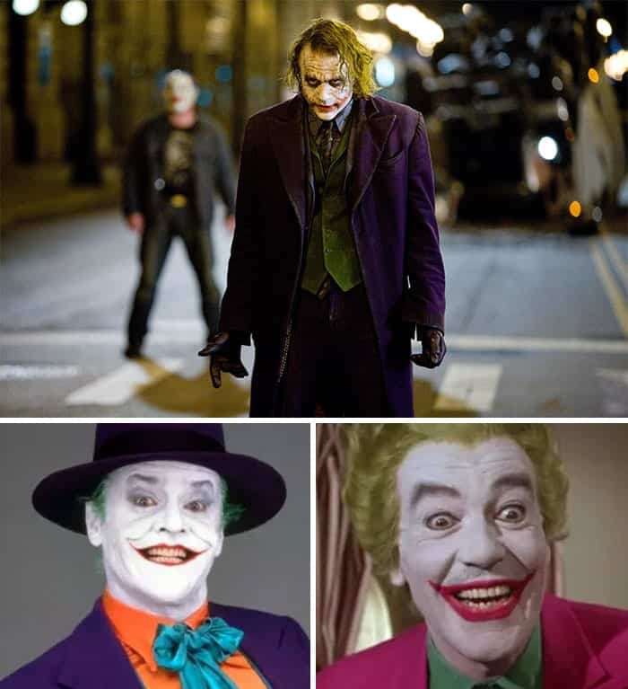 Joker Movies through the years