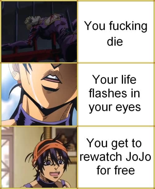 JoJo: 10 Golden Wind Memes That Are Too Hilarious For Words