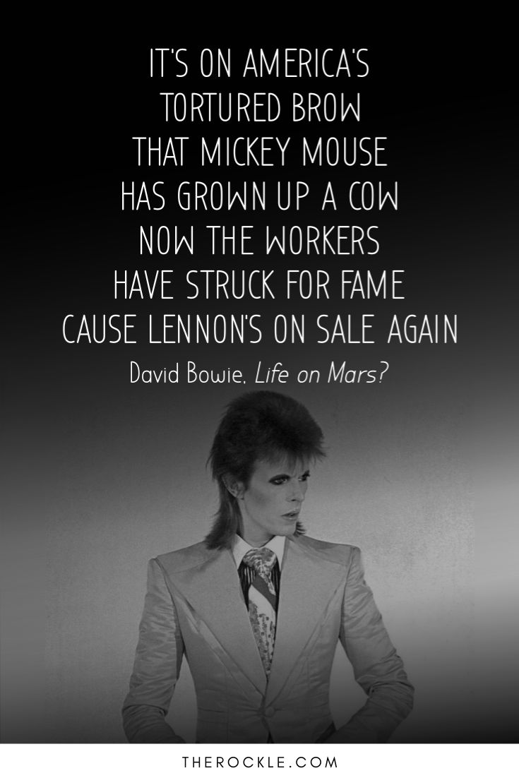 David Bowie's Best Lyrics
