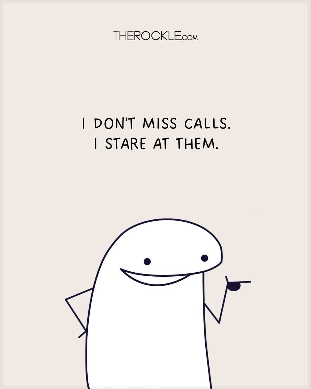 Funny quip on introverts and phone calls