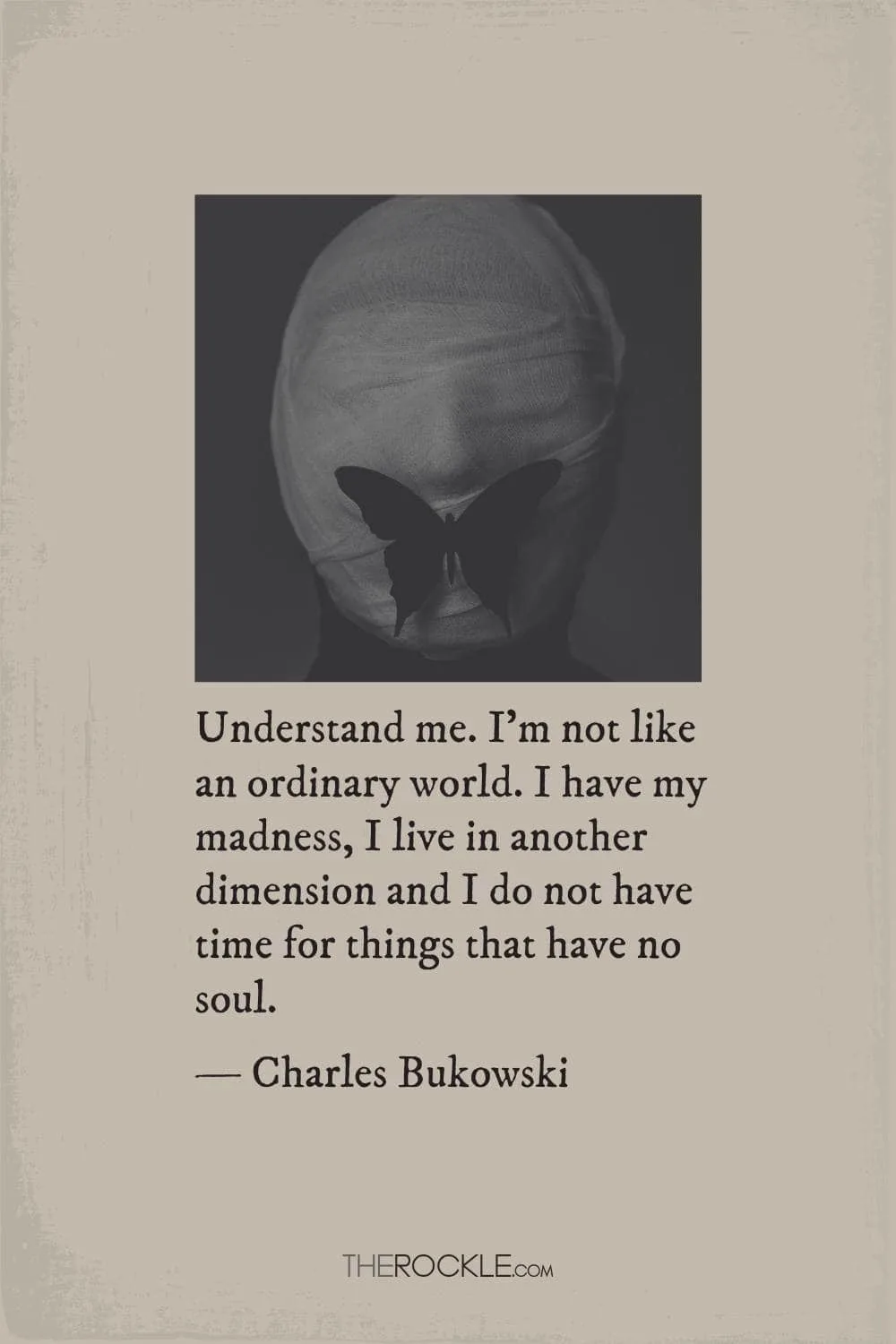 Bukowski on individuality and depth