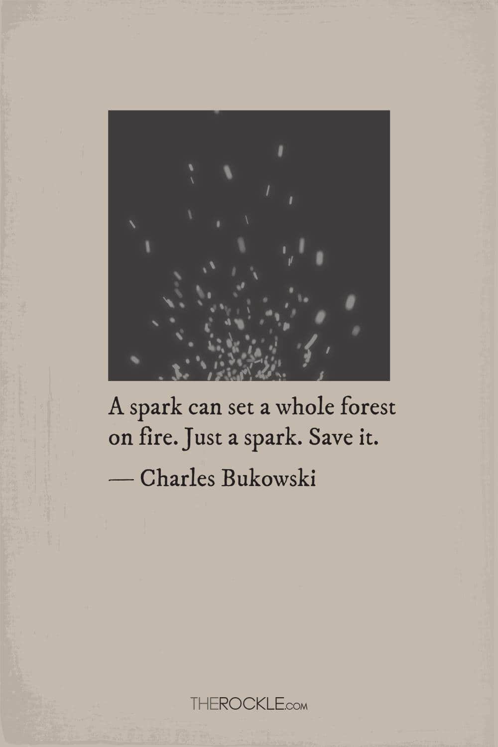 Bukowski quote on hope