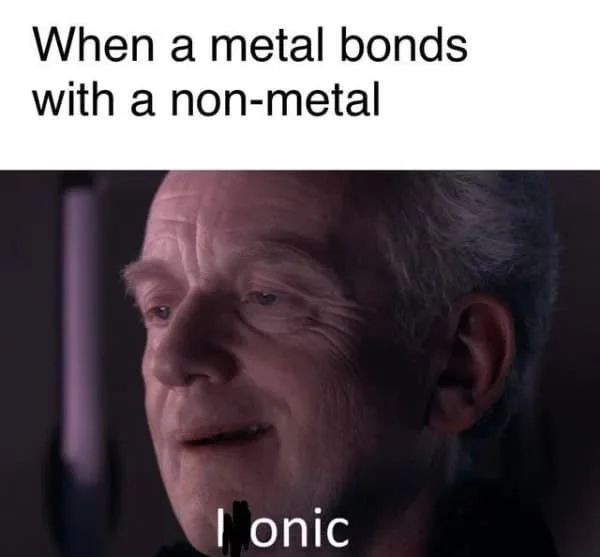 ionic science meme