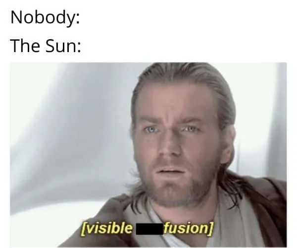 sun fusion meme