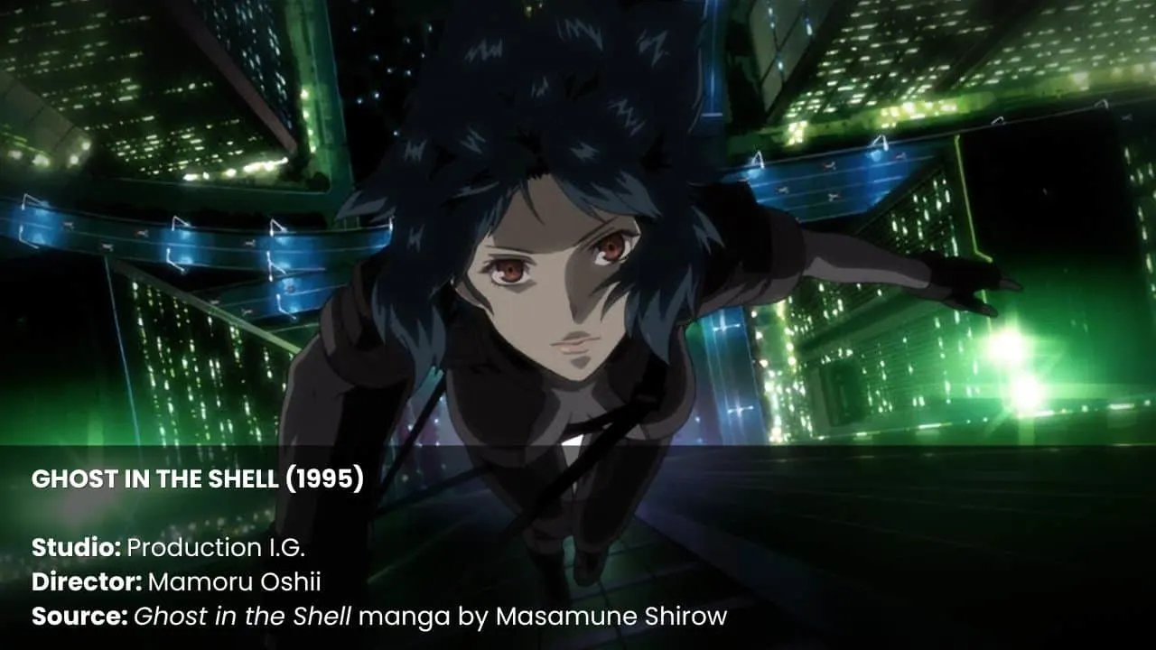 Ghost in the Shell 90s anime classic