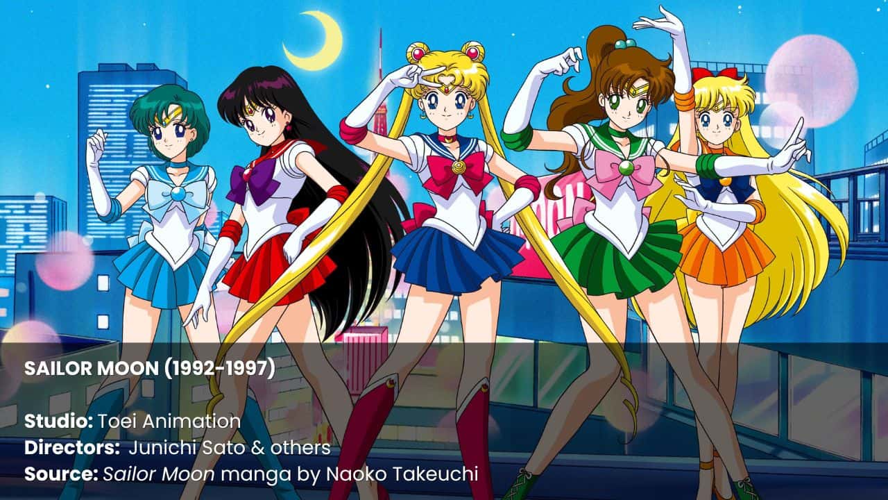 Sailor Moon 90s anime