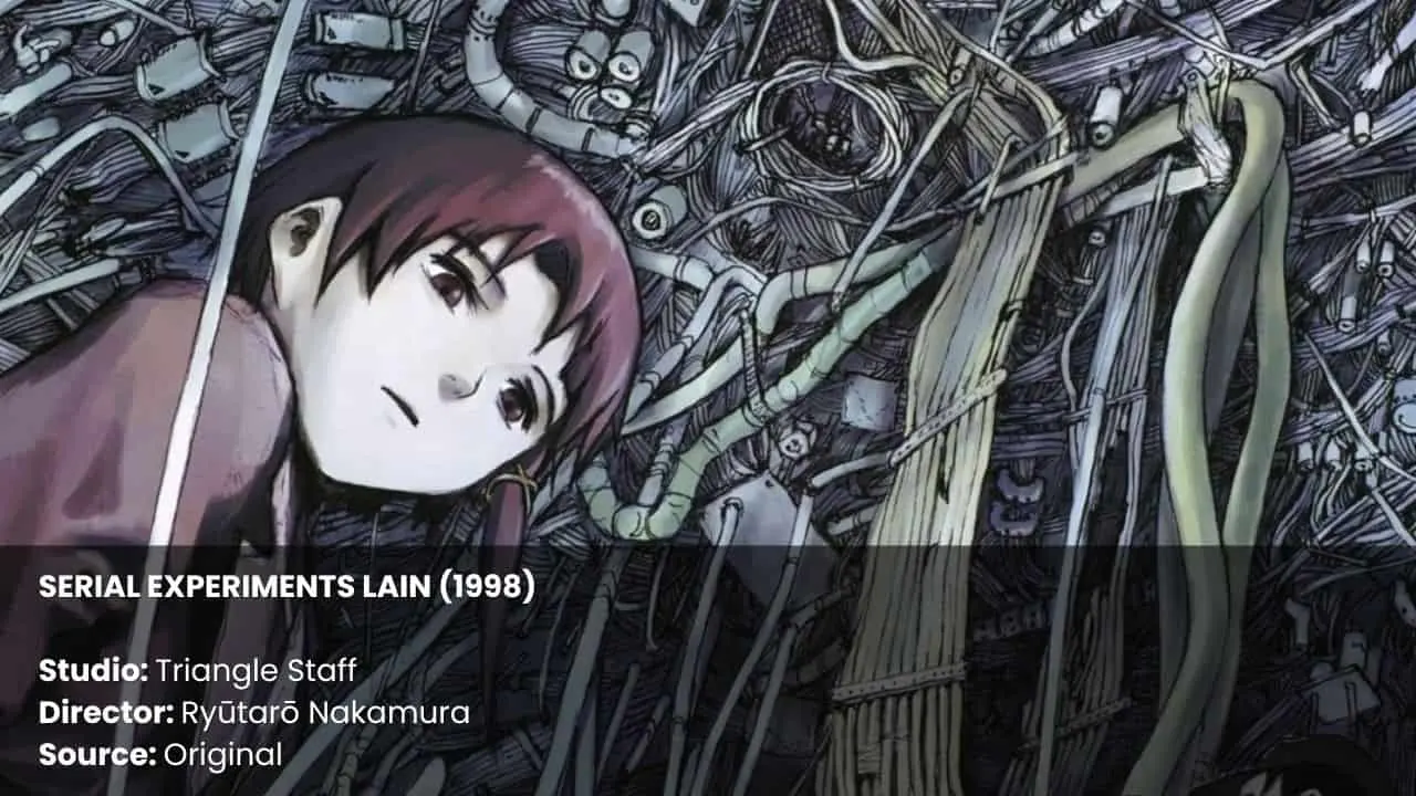 Serial Experiments Lain 90s anime