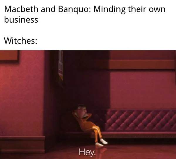 Macbeth witches funny meme
