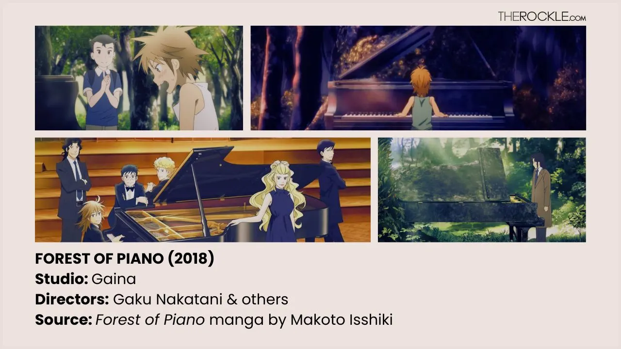 Forest of Piano SOL anime