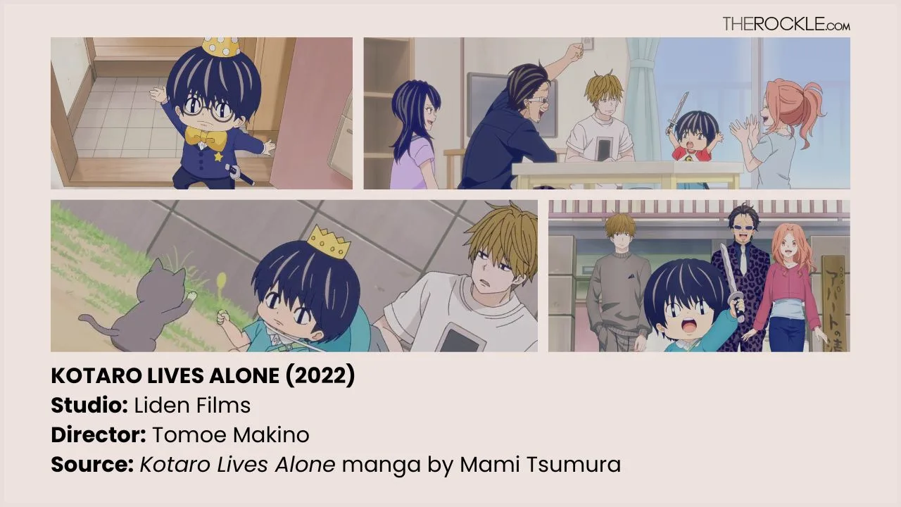 Kotaro Lives Alone slice of life anime