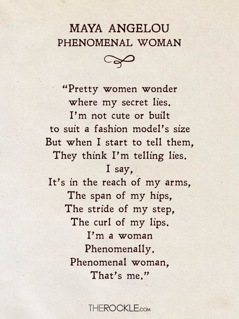 Discover The Power Of Printable Maya Angelou Poems Worksheets Mom