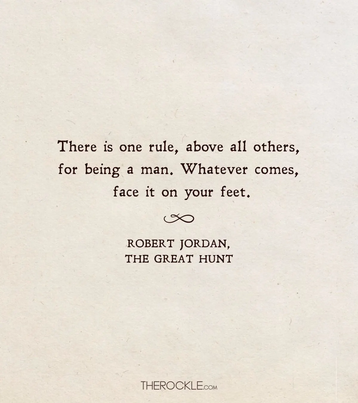 Robert Jordan quote about embracing challenges