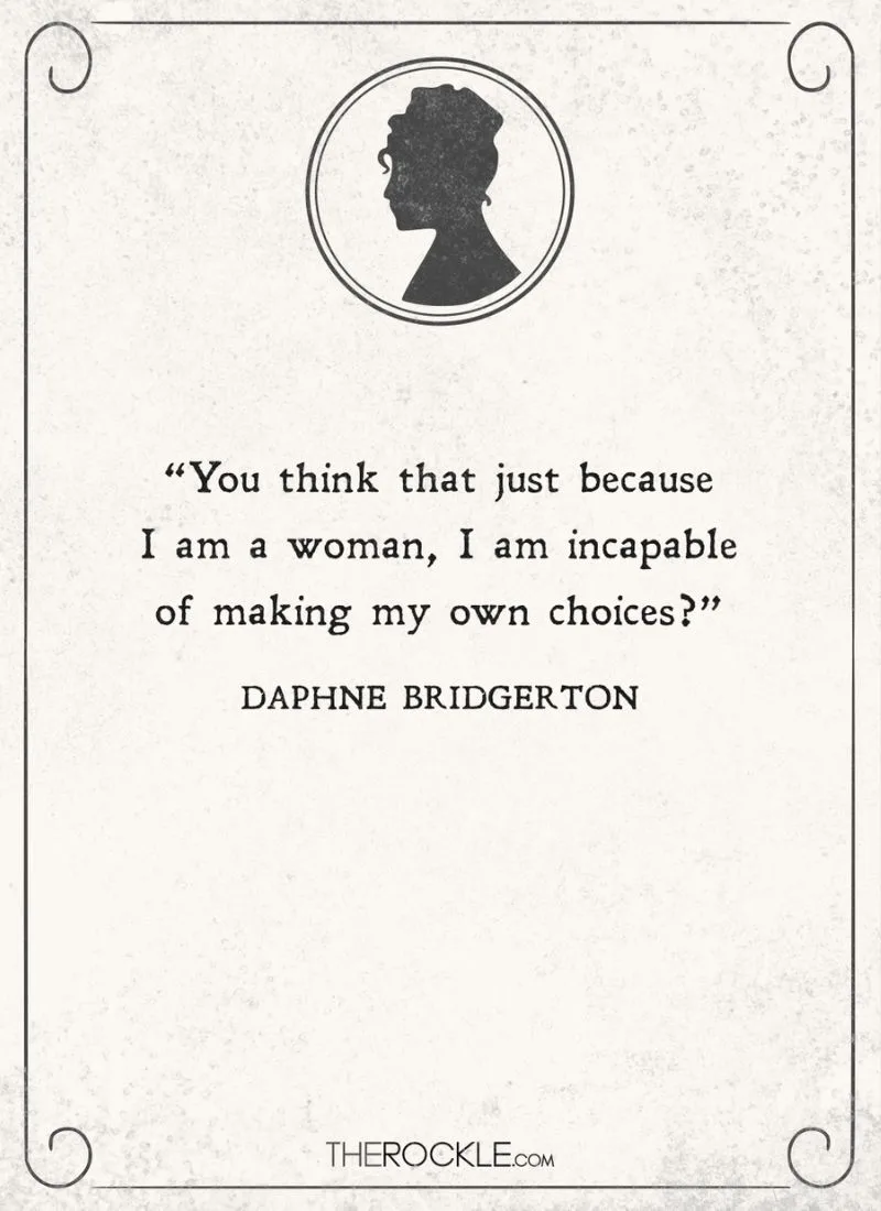 Daphne Bridgerton quote