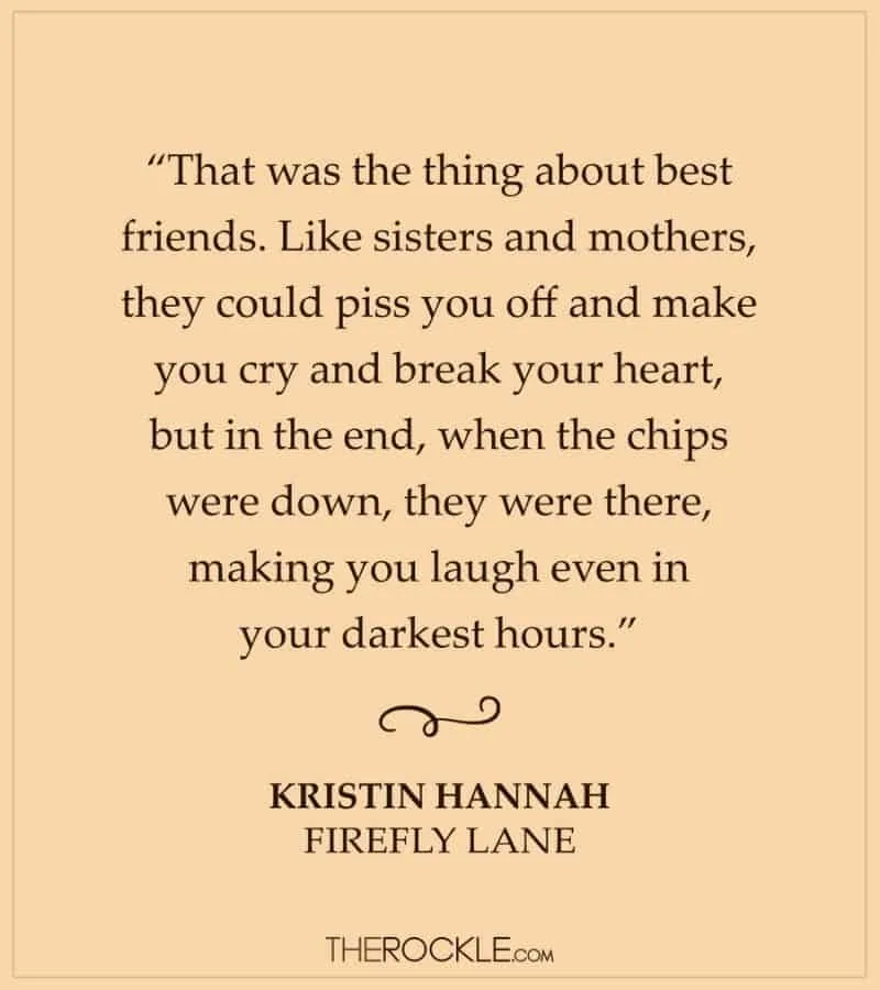 Kristin Hannah Firefly Lane book
