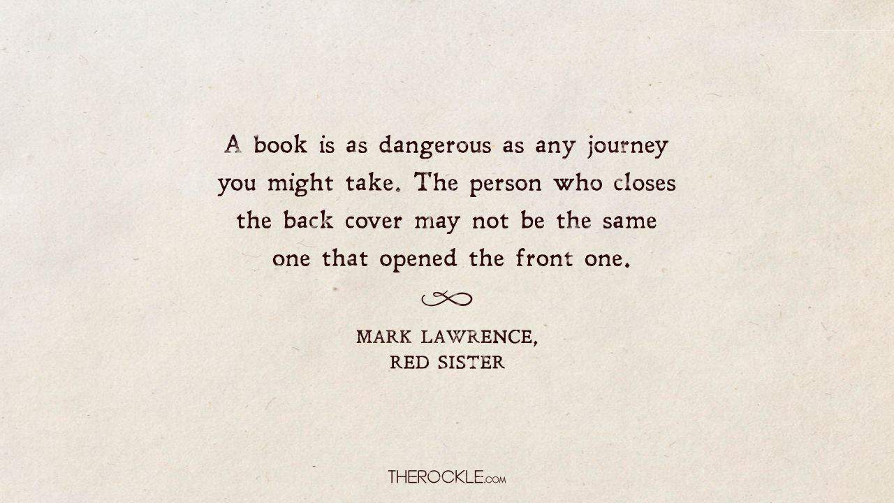 Quote from Red Sister by Mark Lawrence