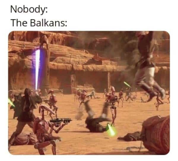 Balkan history meme