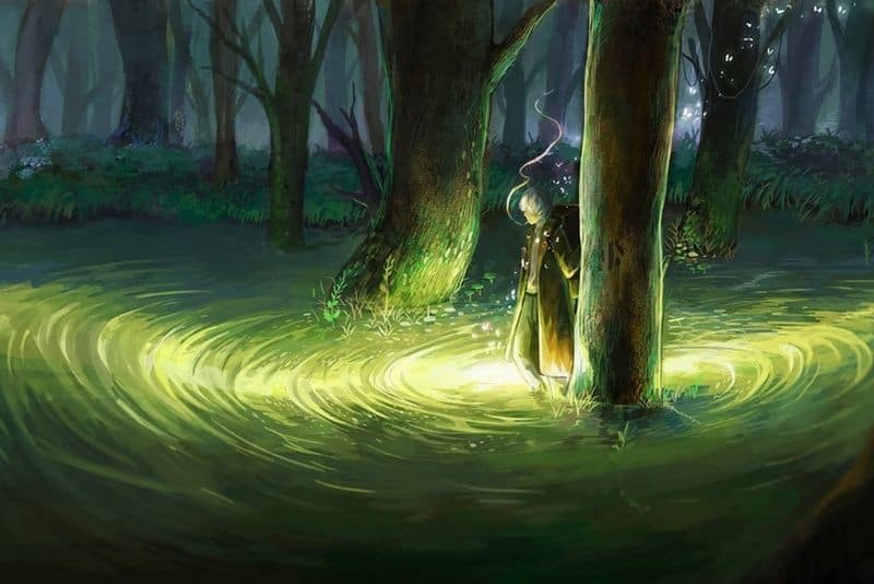 Best yokai supernatural anime: Mushishi