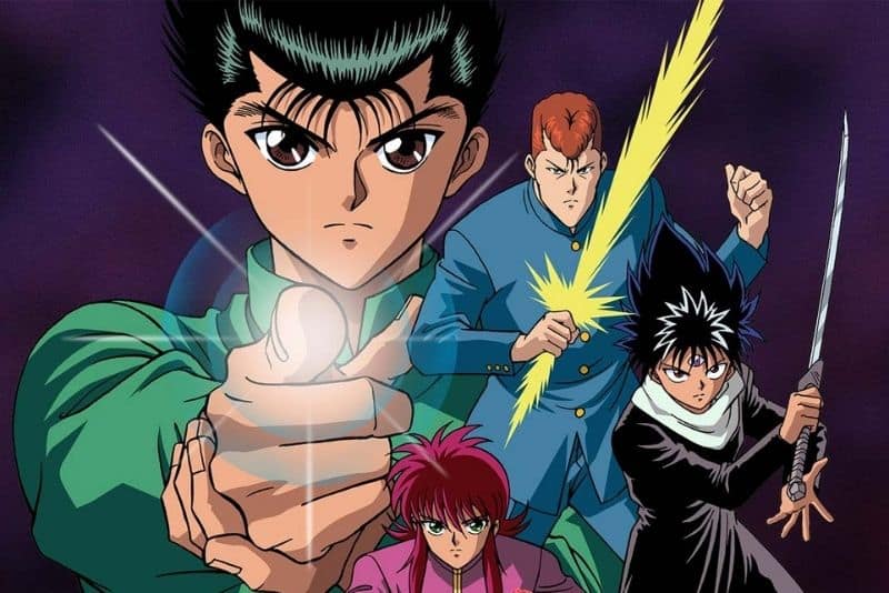 Yu Yu Hakusho: Ghost Files supernatural anime with ghosts and spirits