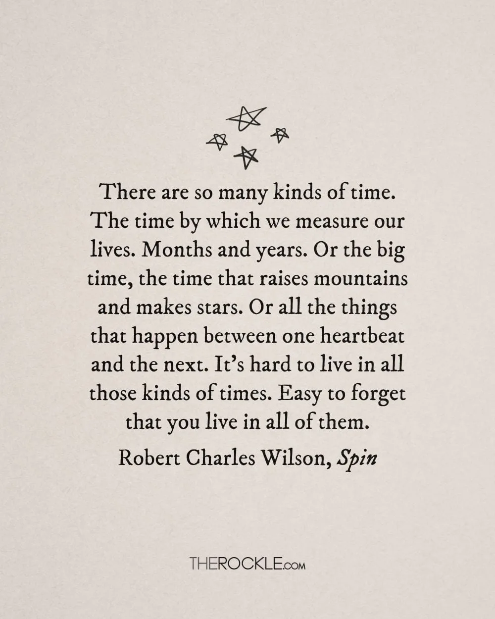 Robert Charles Wilson book quote
