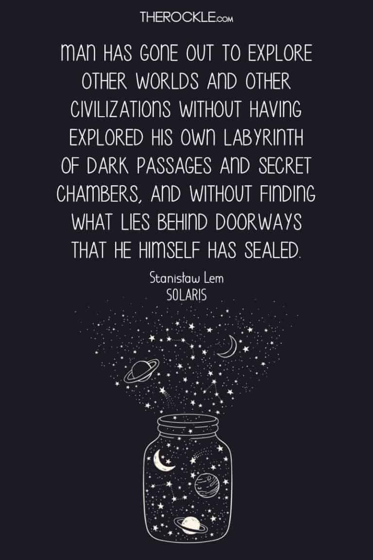 70+ Beautiful And Profound Quotes From SciFi Books