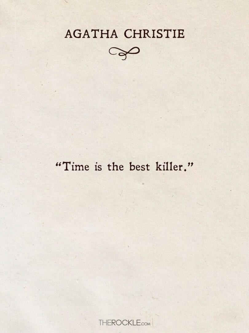 30 Quotes from the Grand Dame of Mystery, Agatha Christie