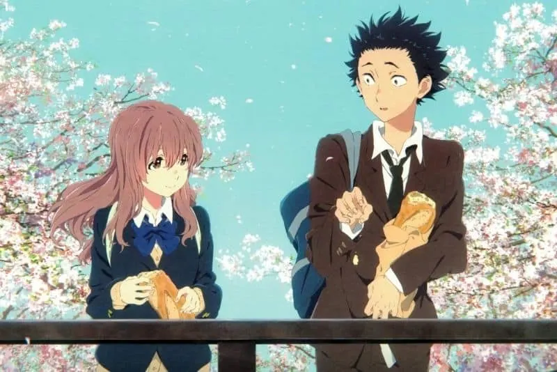Best romantic anime on Netflix: A Silent Voice (Koe no Katachi)