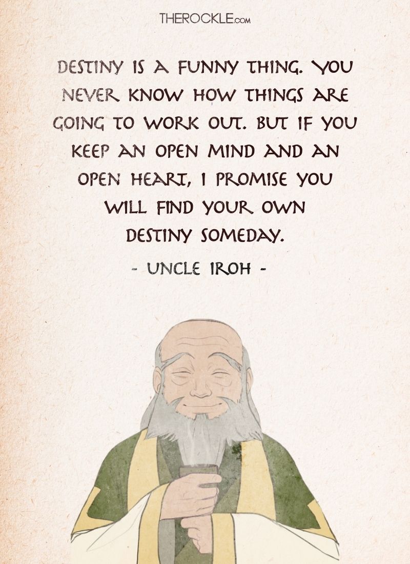 Best Uncle Iroh Quotes From Avatar: The Last Airbender | THE ROCKLE