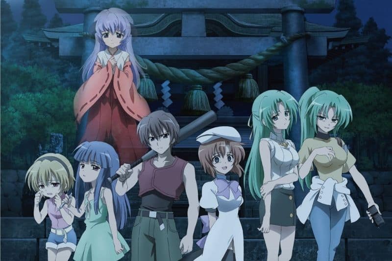 Best horror anime shows: Higurashi: When They Cry