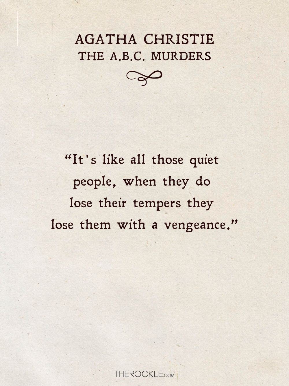 agatha christie quotes on mystery