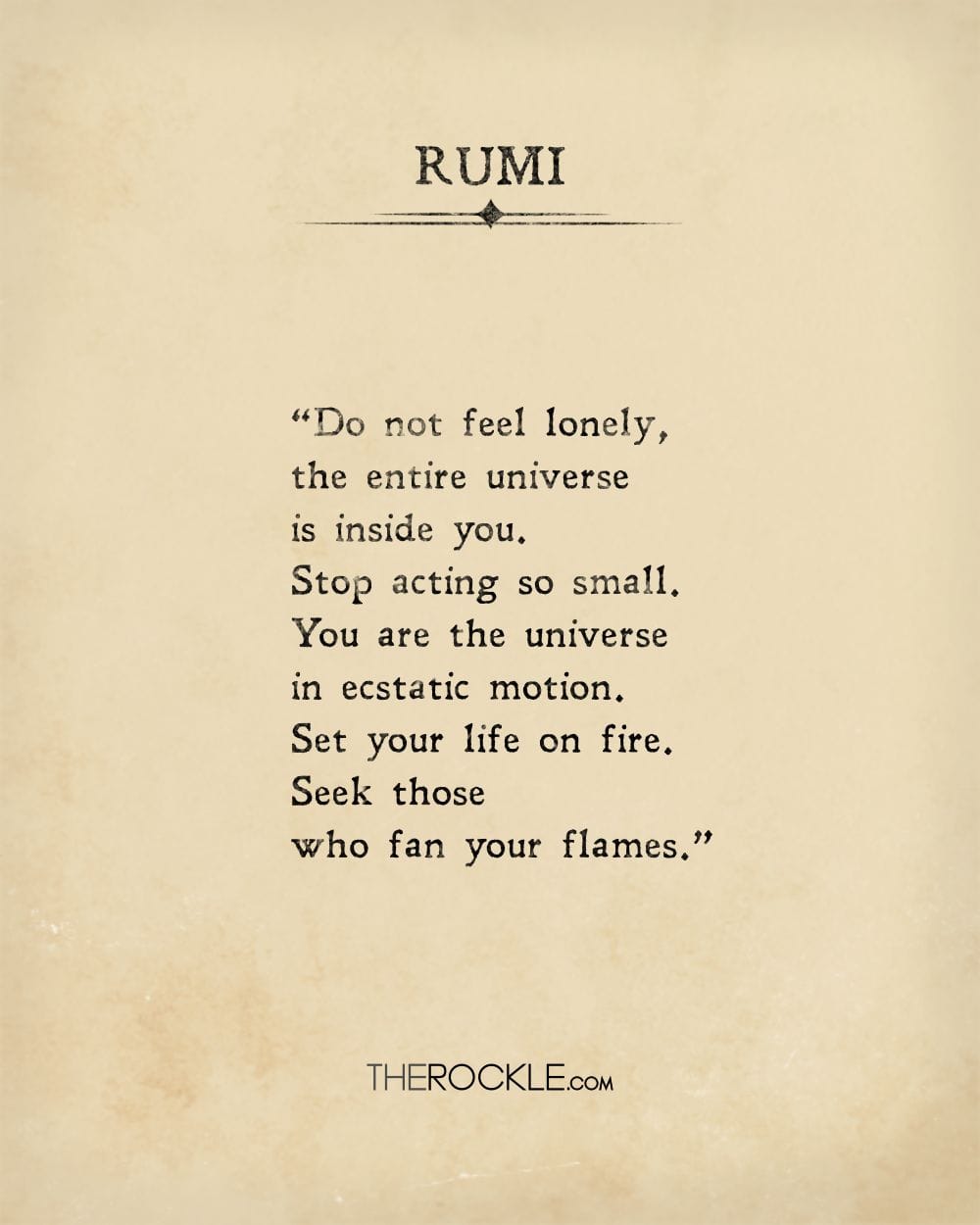 Rumi on self-discovery and empowerment