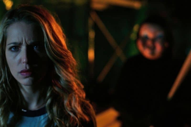 Jessica Rothe as Tree in Happy Death Day horror movie