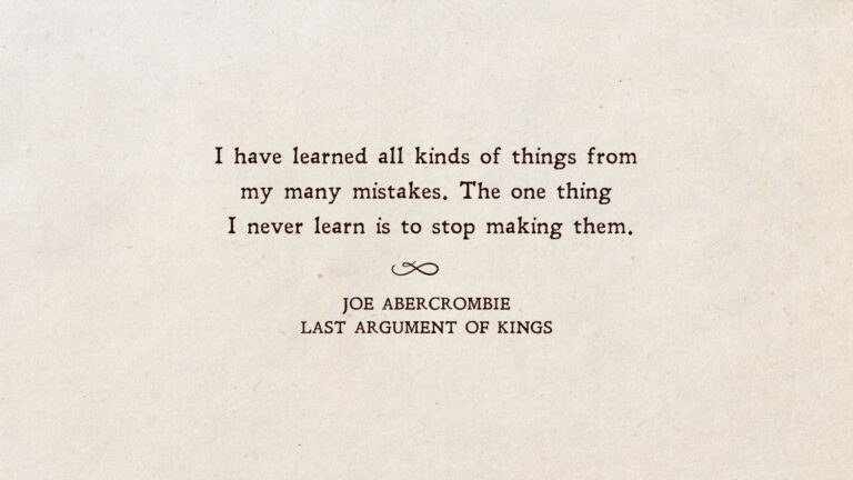 Best Joe Abercrombie quotes