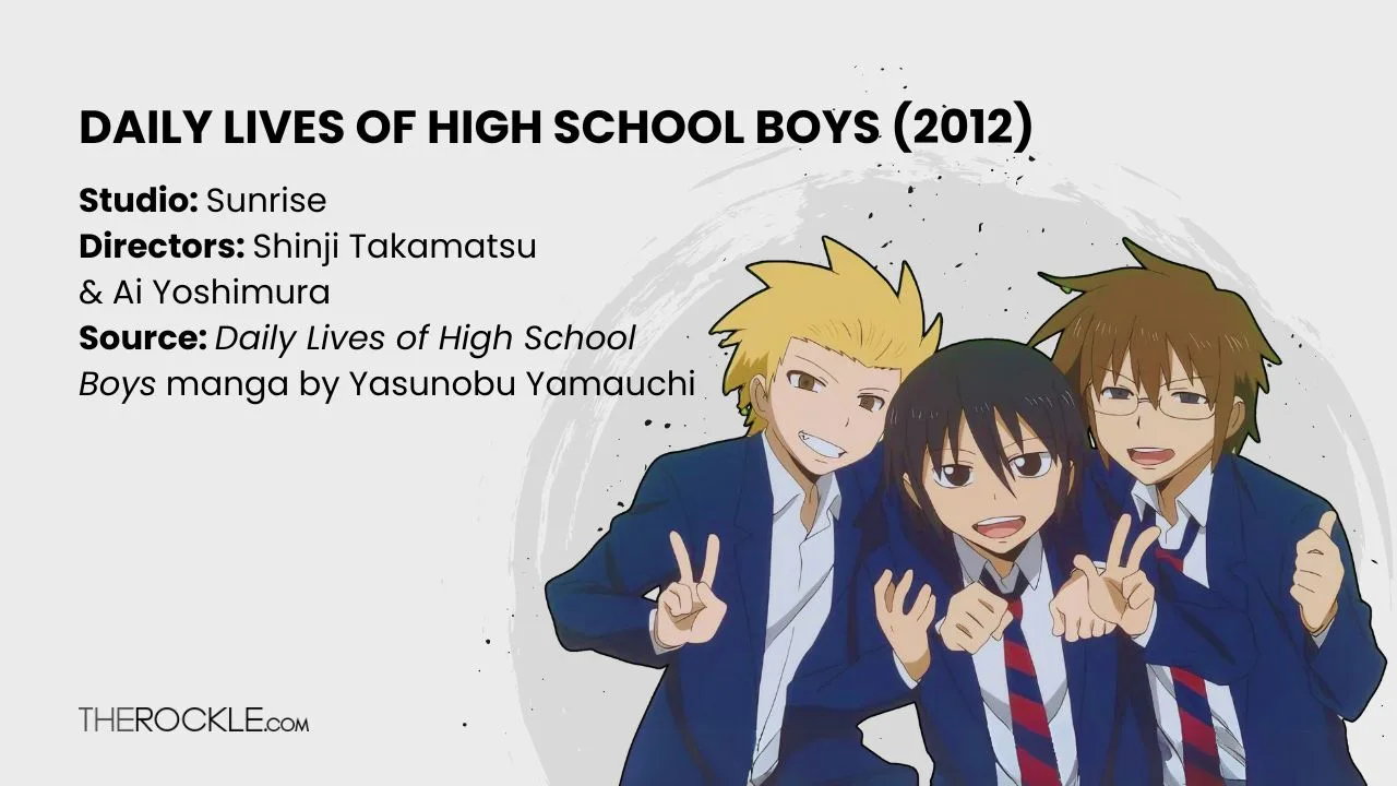 Daily Lives of High School Boys Anime