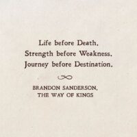 Best Brandon Sanderson quotes
