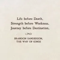 Best Brandon Sanderson quotes