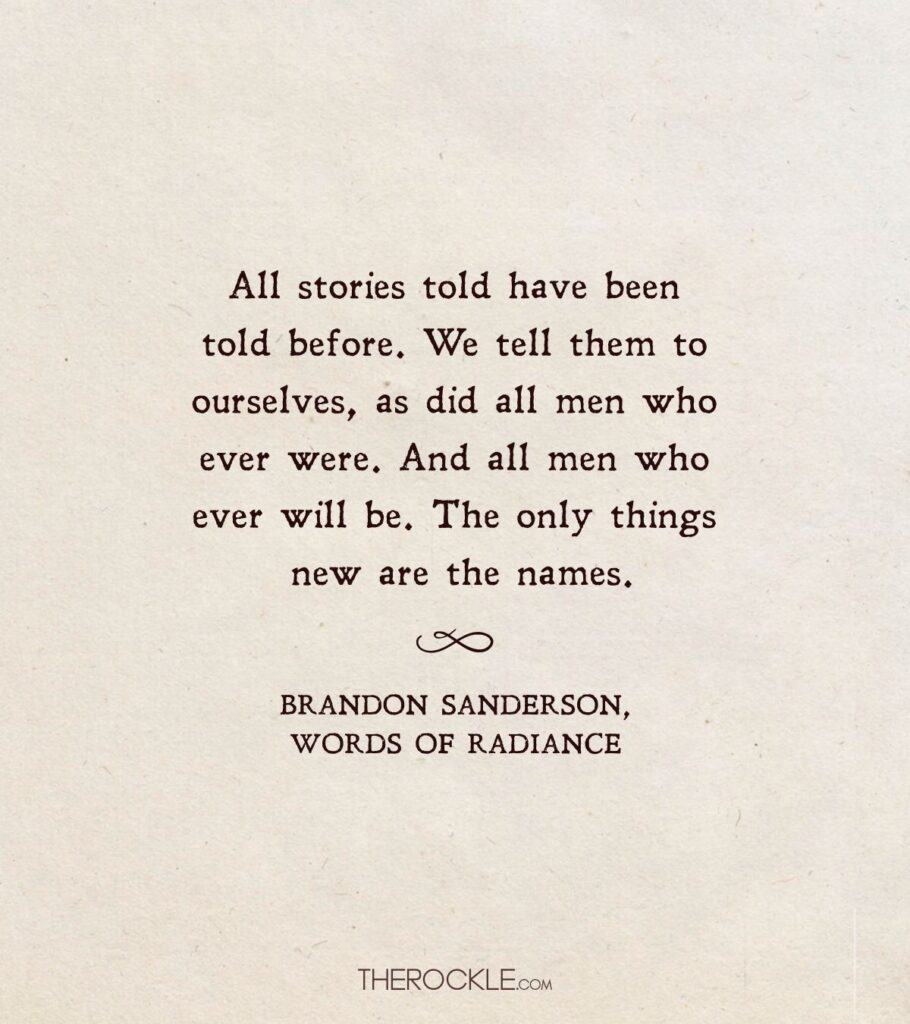 The Quote Vault Brandon Sanderson Edition The Rockle 8413