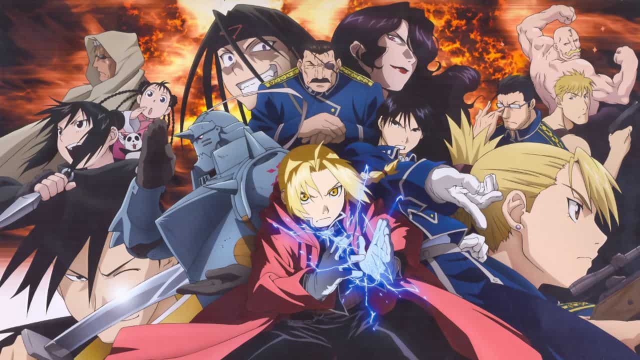 Fullmetal Alchemist Brotherhood shounen anime