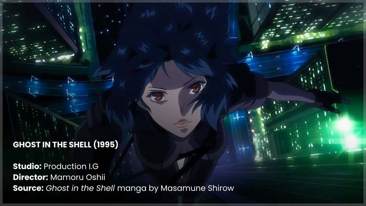 Ghost In The Shell sci-fi anime