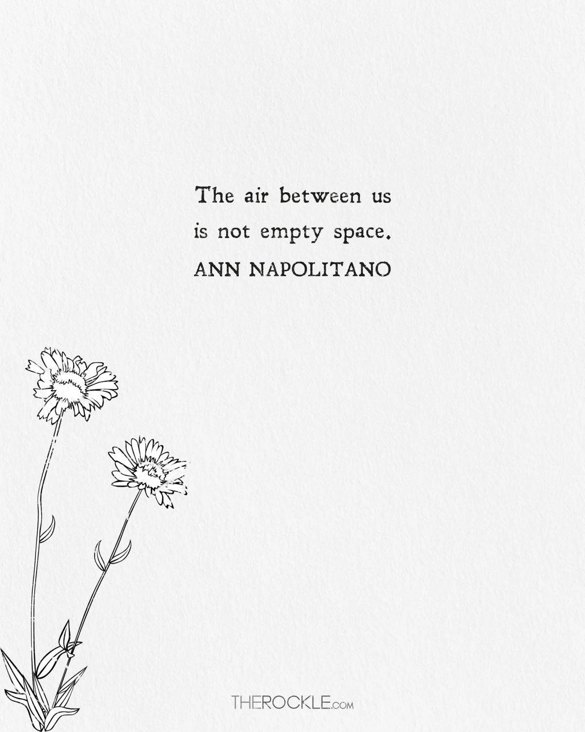 Romantic quote by Ann Napolitano
