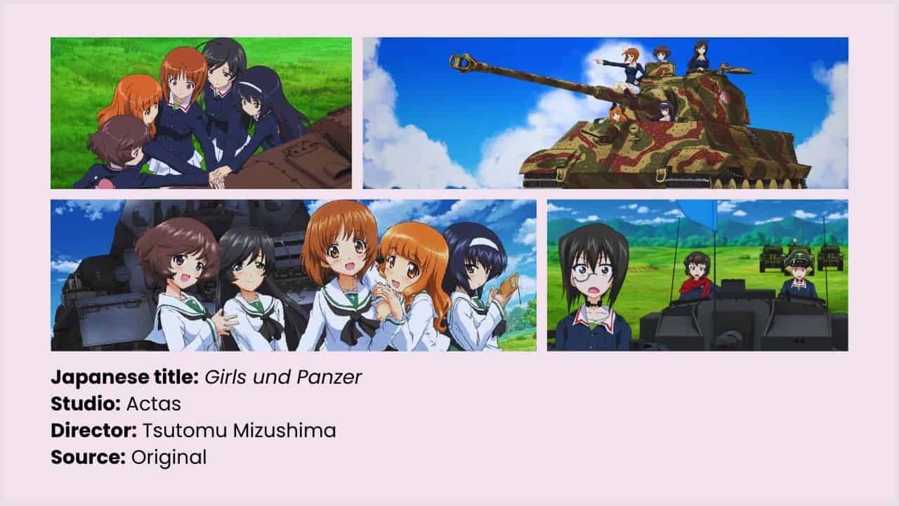 Girls und Panzer anime