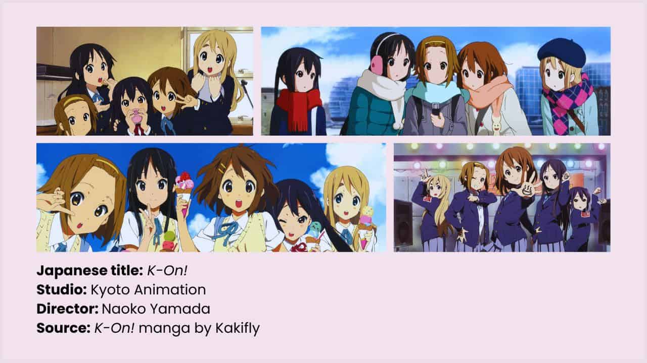 Cute Girls Doing Cute Things anime: K-On!