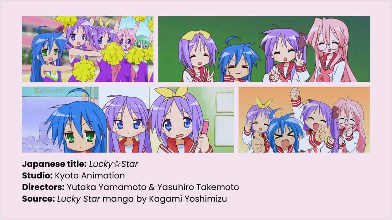 Lucky Star CGDCT anime