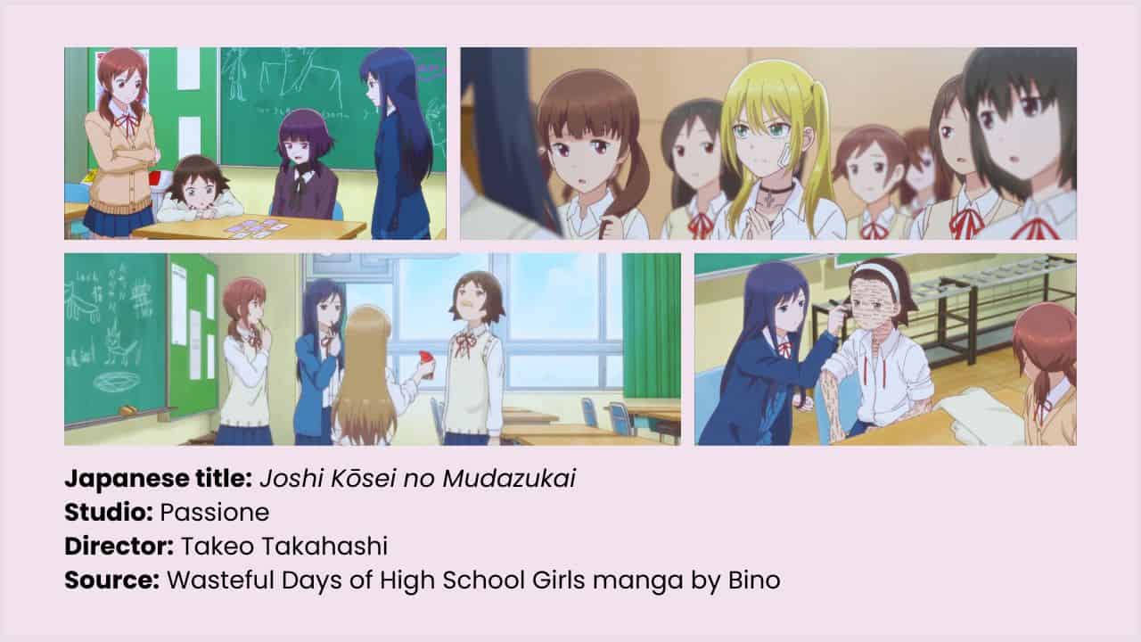 Wasteful Days of High School Girls anime