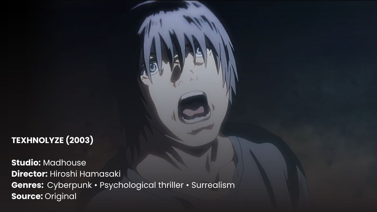 Kazuho Yoshii - the killer | #texhnolyze #anime #edit #аниме #технолайз -  YouTube