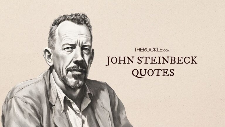 Drawing of John Steinbeck