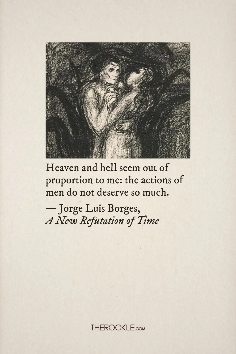 Jorge Luis Borges on heaven and hell
