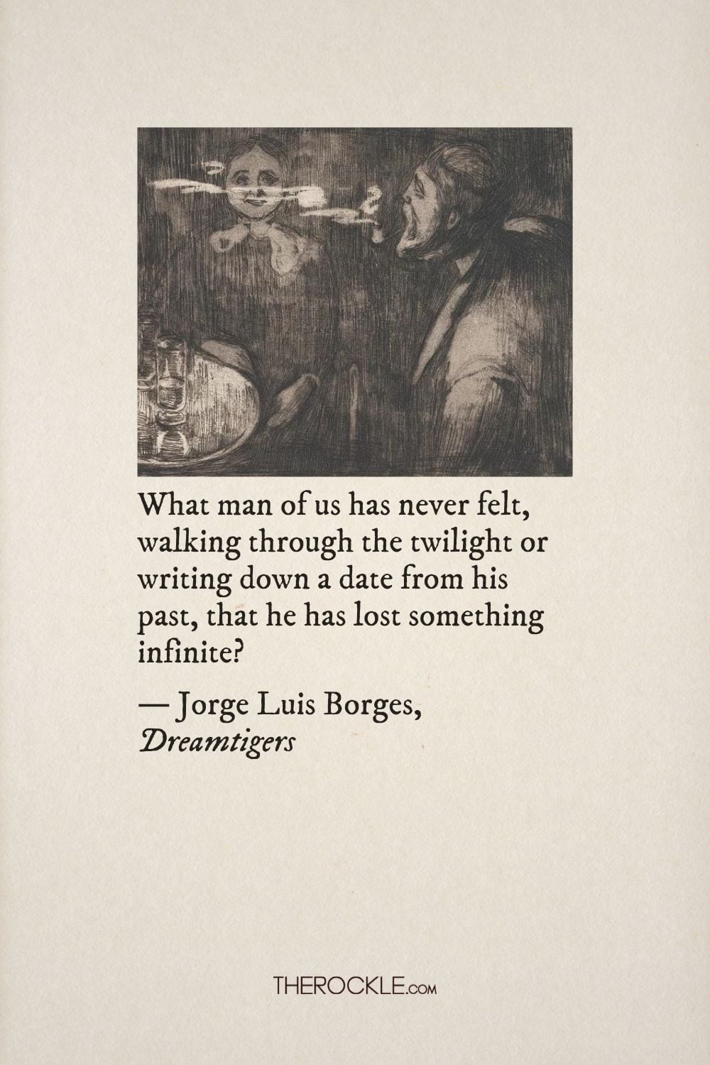 Jorge Luis Borges on nostalgia