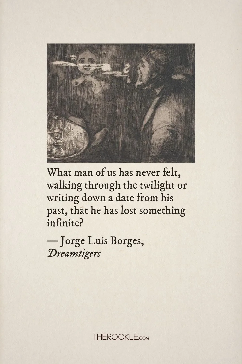 Jorge Luis Borges on nostalgia
